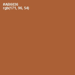 #AB6036 - Desert Color Image