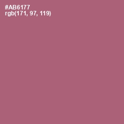 #AB6177 - Coral Tree Color Image