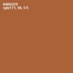 #AB6239 - Copper Color Image