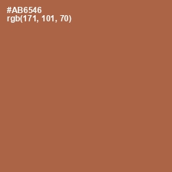 #AB6546 - Cape Palliser Color Image