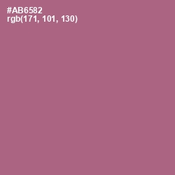 #AB6582 - Turkish Rose Color Image