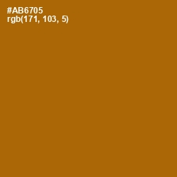 #AB6705 - Mai Tai Color Image