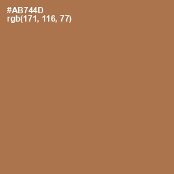 #AB744D - Santa Fe Color Image