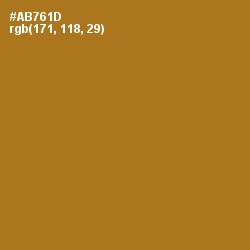 #AB761D - Mandalay Color Image