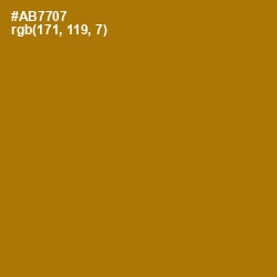 #AB7707 - Buttered Rum Color Image