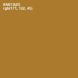 #AB7A2D - Copper Color Image