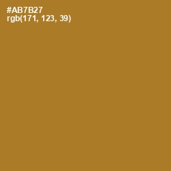 #AB7B27 - Copper Color Image
