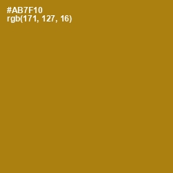 #AB7F10 - Mandalay Color Image