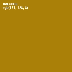 #AB8008 - Hot Toddy Color Image