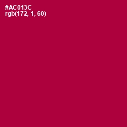 #AC013C - Shiraz Color Image