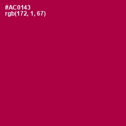 #AC0143 - Jazzberry Jam Color Image