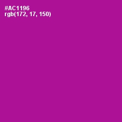 #AC1196 - Violet Eggplant Color Image
