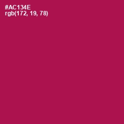 #AC134E - Jazzberry Jam Color Image