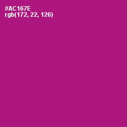 #AC167E - Flirt Color Image