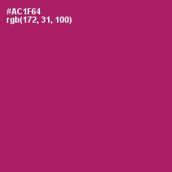 #AC1F64 - Lipstick Color Image