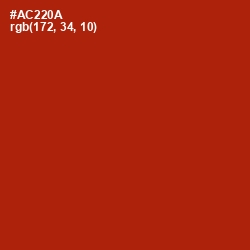 #AC220A - Tabasco Color Image