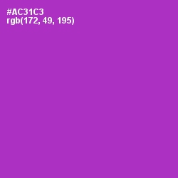 #AC31C3 - Electric Violet Color Image