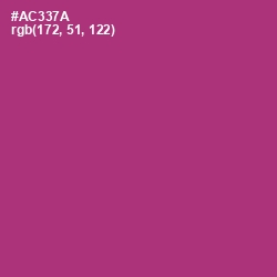 #AC337A - Royal Heath Color Image