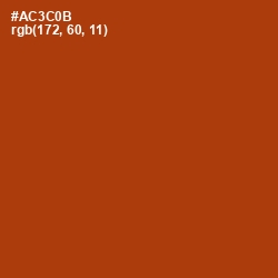 #AC3C0B - Tabasco Color Image