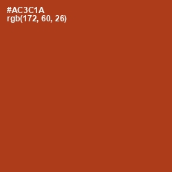 #AC3C1A - Tabasco Color Image