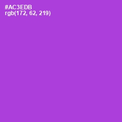 #AC3EDB - Electric Violet Color Image