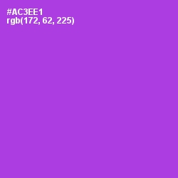 #AC3EE1 - Electric Violet Color Image