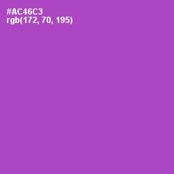 #AC46C3 - Amethyst Color Image