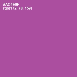 #AC4E9F - Tapestry Color Image