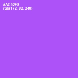 #AC52F8 - Medium Purple Color Image