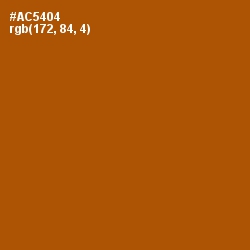 #AC5404 - Rich Gold Color Image