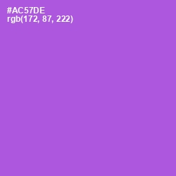 #AC57DE - Amethyst Color Image