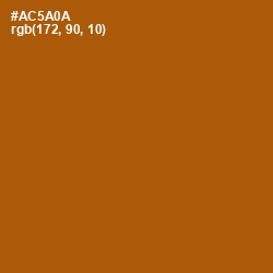 #AC5A0A - Rich Gold Color Image