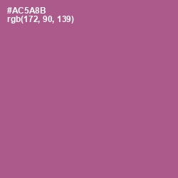 #AC5A8B - Tapestry Color Image