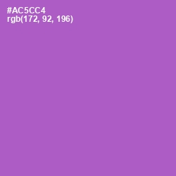 #AC5CC4 - Amethyst Color Image