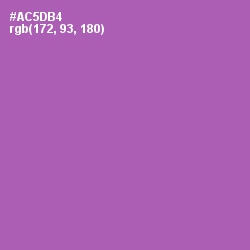 #AC5DB4 - Wisteria Color Image