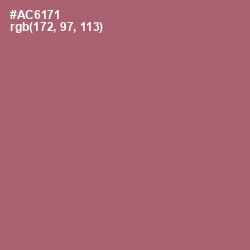#AC6171 - Coral Tree Color Image