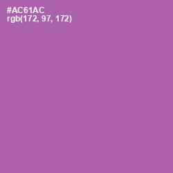 #AC61AC - Wisteria Color Image
