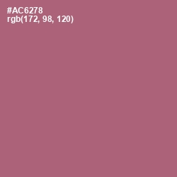 #AC6278 - Coral Tree Color Image