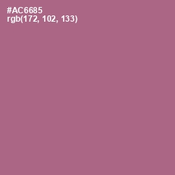 #AC6685 - Turkish Rose Color Image