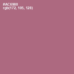 #AC6980 - Turkish Rose Color Image