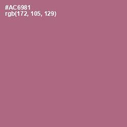 #AC6981 - Turkish Rose Color Image