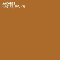 #AC6B2B - Desert Color Image