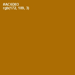 #AC6D03 - Mai Tai Color Image