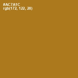 #AC7A1C - Mandalay Color Image