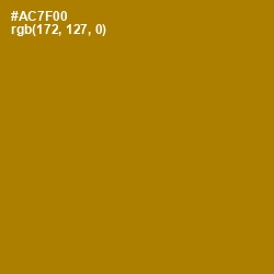 #AC7F00 - Buttered Rum Color Image