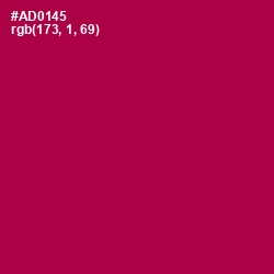 #AD0145 - Jazzberry Jam Color Image