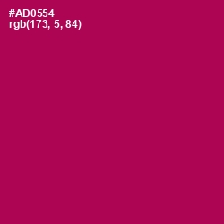 #AD0554 - Jazzberry Jam Color Image
