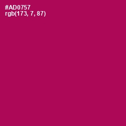 #AD0757 - Jazzberry Jam Color Image