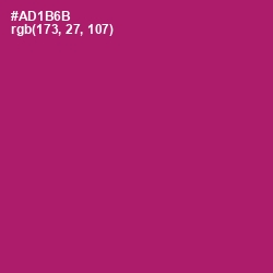 #AD1B6B - Lipstick Color Image