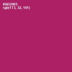 #AD2065 - Hibiscus Color Image